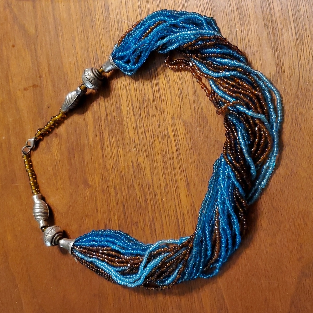 Bohemian Multi Strand Necklace